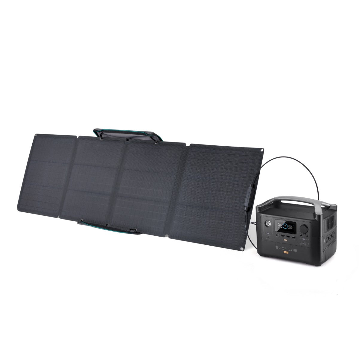 EcoFlow RIVER Pro + 1*110W Solar Panel.