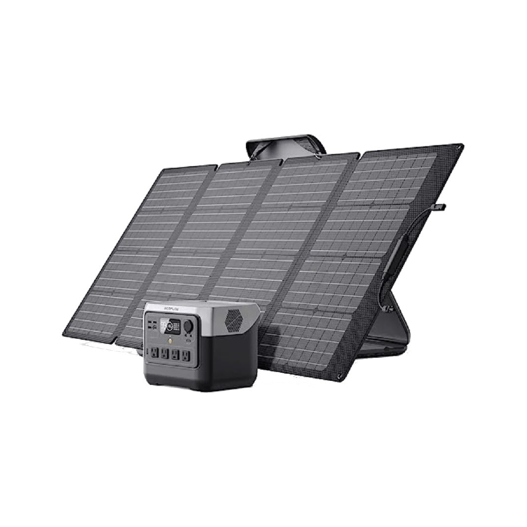 EcoFlow RIVER 2 Pro + 1*160W Portable Solar Panel Energy Bundle.