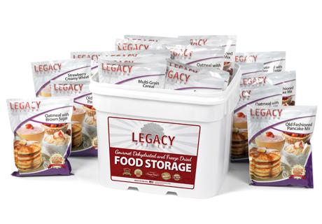 Legacy Premium 120 Serving Breakfast Bucket